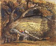 Samuel Palmer The Timber Wain oil on canvas